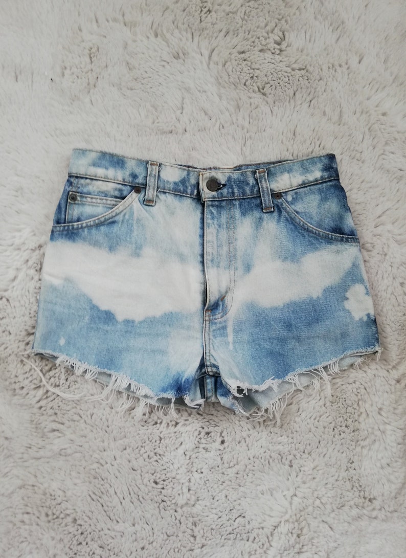 90's vintage denim shorts LEVIS 631-0217 image 4