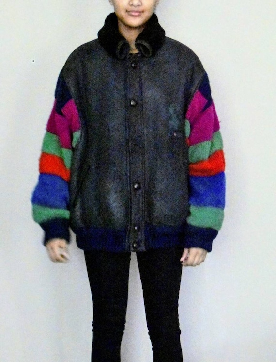 CASTELBAJAC Vintage Sherling Jacket - image 1