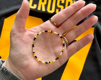 Pittsburgh Beaded Bracelet