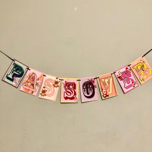 Passover party banner, pesach decor, Passover decor, Jewish party decorations, Seder night
