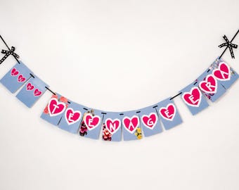 In my teenage era - birthday banner for teenage girls. 13 year old birthday party decor, bunting, garland, tween, teen birthday party
