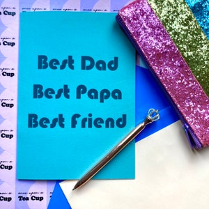 Miglior papà, migliore, personalizza con nonno, nonno, nonno, zayde, Saba, papà, papà, biglietto per la festa del papà, biglietto di compleanno per papà