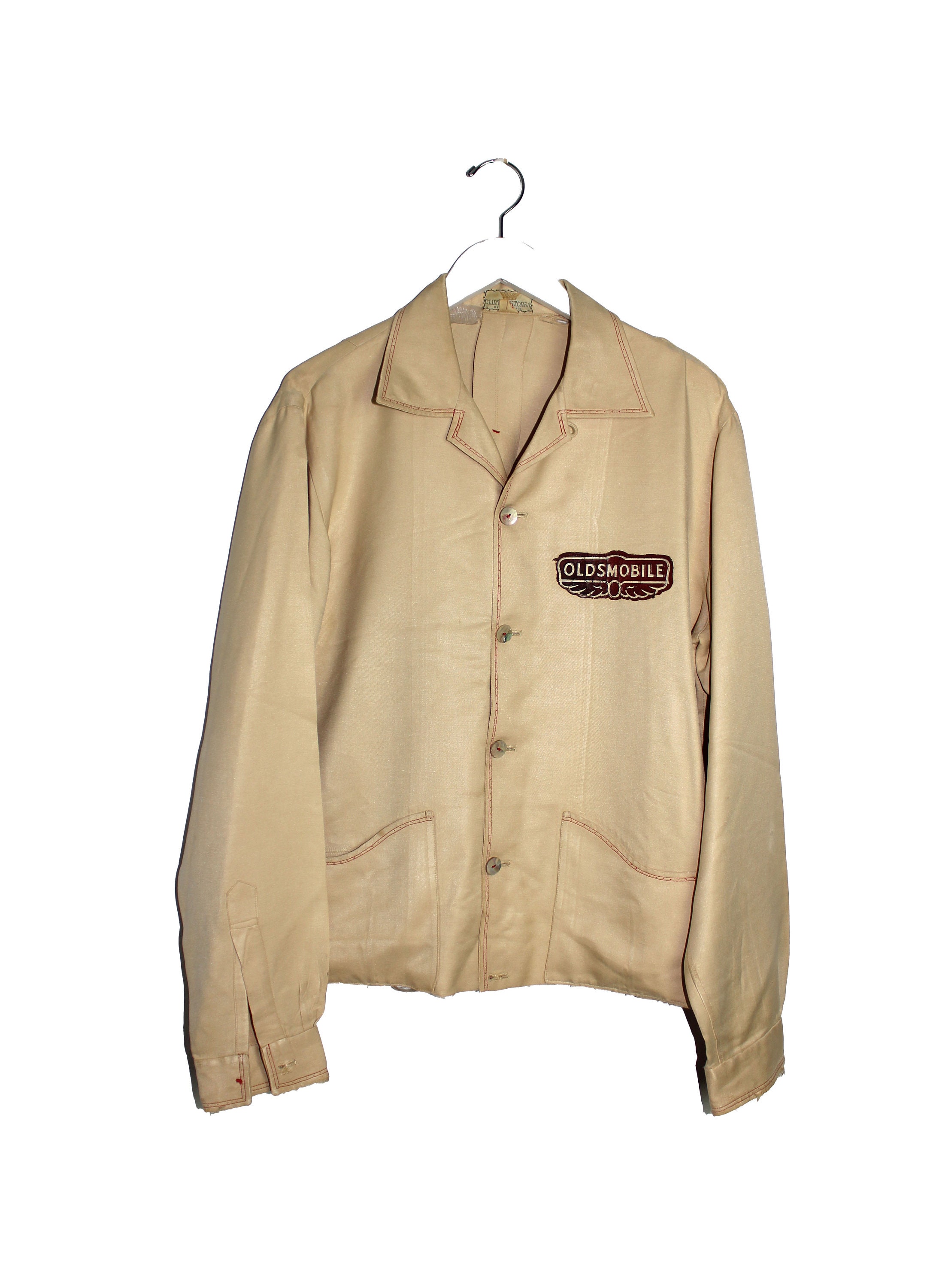 Vintage 1950s Distressed Oldsmobile Gas Station Attendant Vintage 1950s Distressed Oldsmobile Gas Station Attendant