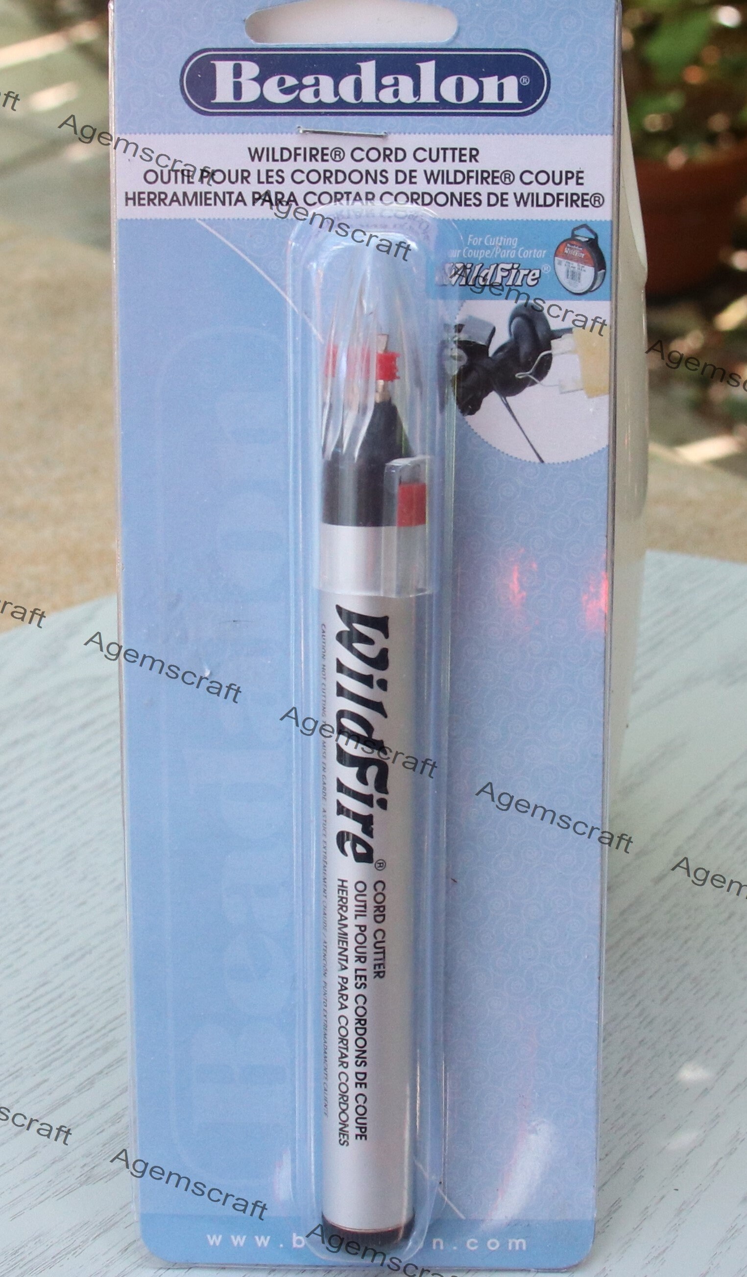 Beadalon Wildfire Battery Operated Heat Cord Cutter, Thread Burner ...