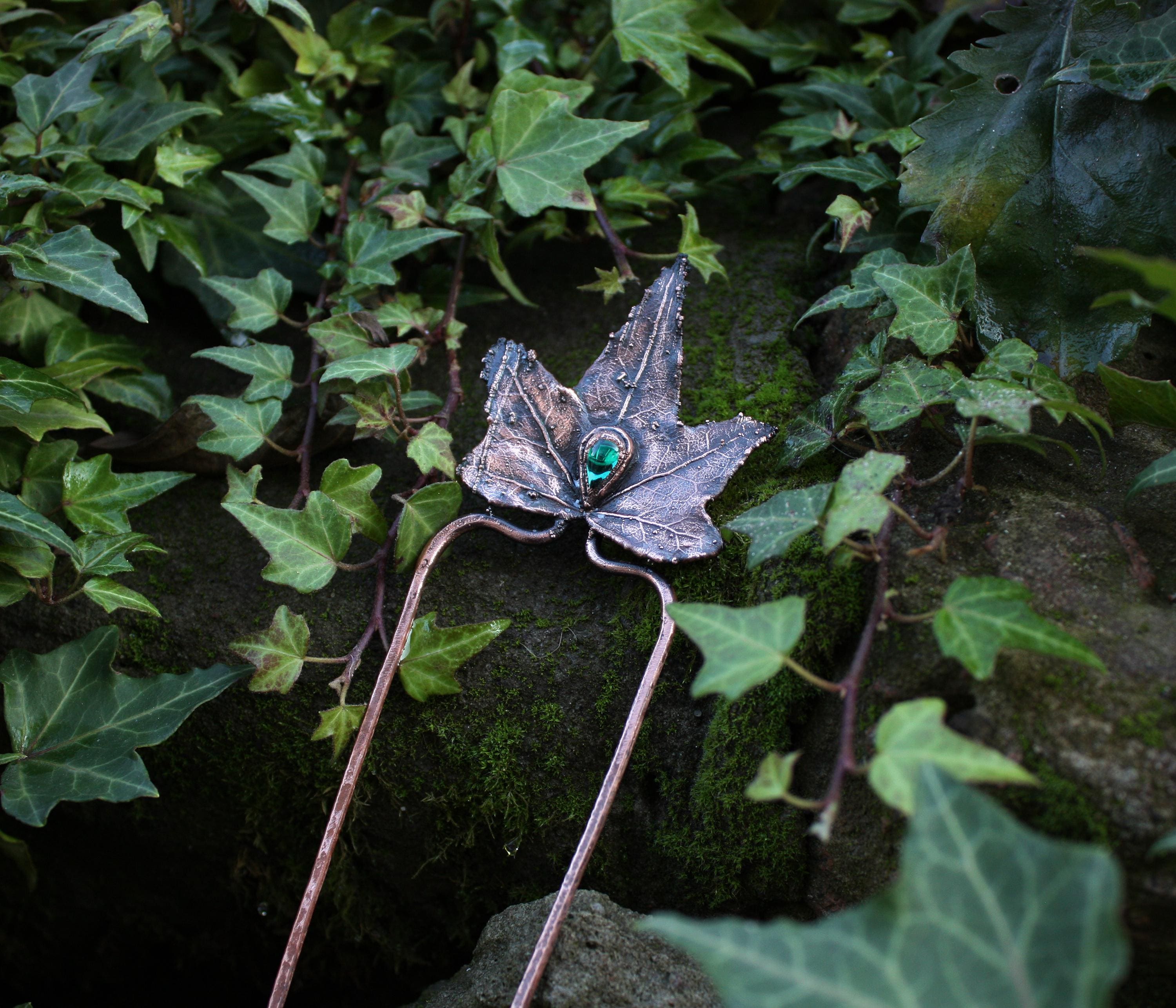 Efeu haarschmuck - Etsy.de