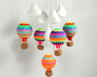 Hot Air Balloon Mobile Baby Mobile Baby Shower