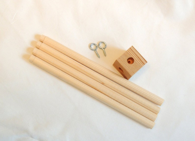 Wooden Baby Mobile Hanger Mobile Frame Kit Etsy