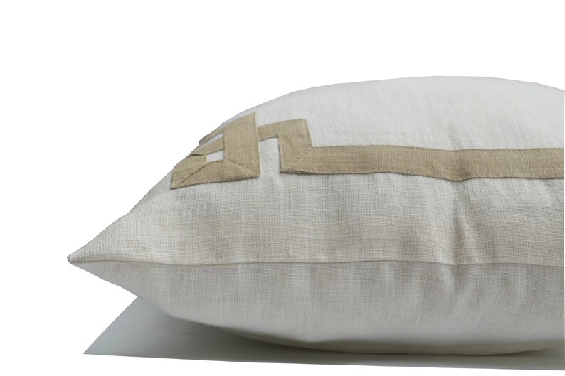 Ivory Beige Pillow Cover Lumbar Pillow Cover Lumbar Throw Etsy