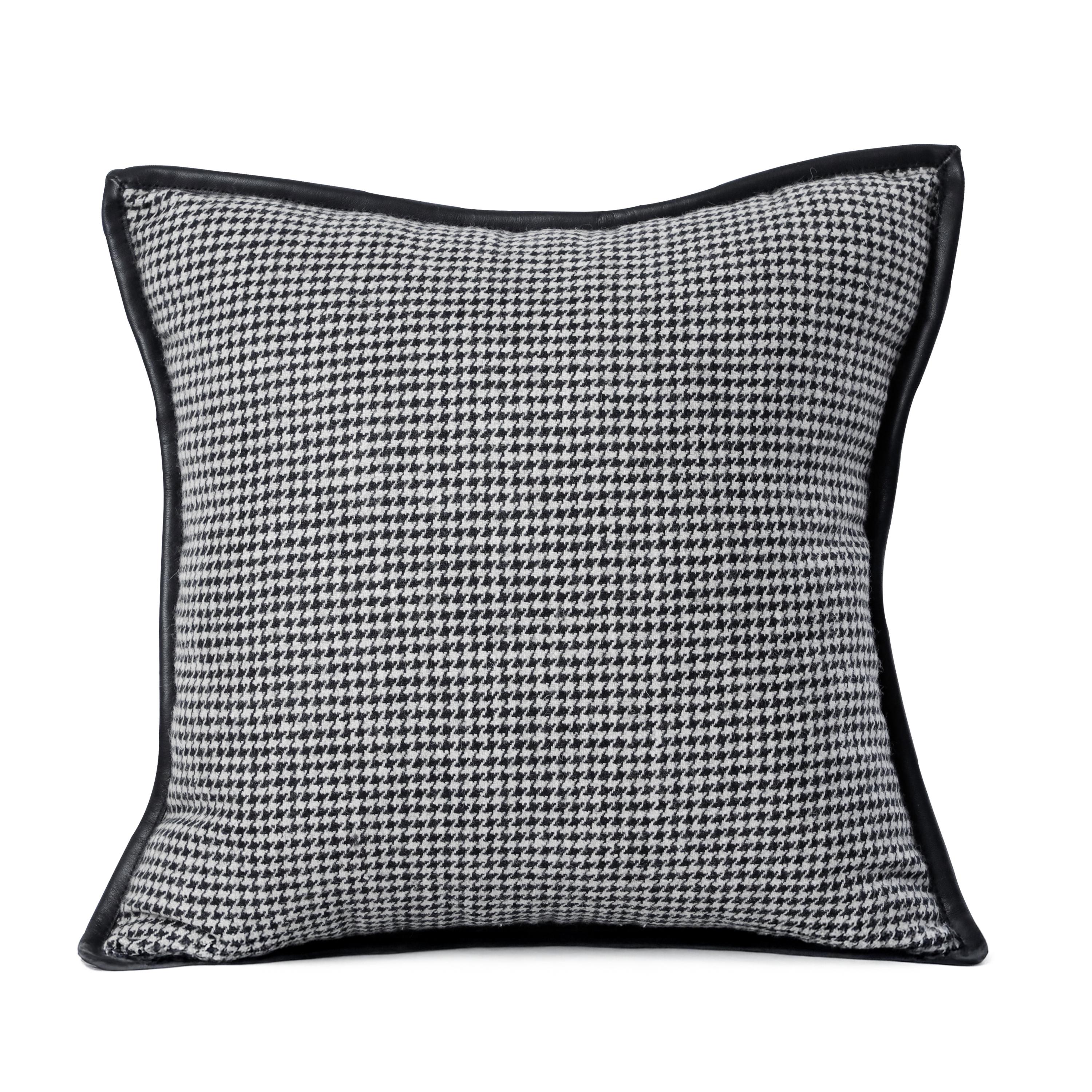 Cuscino in cotone pied de poule