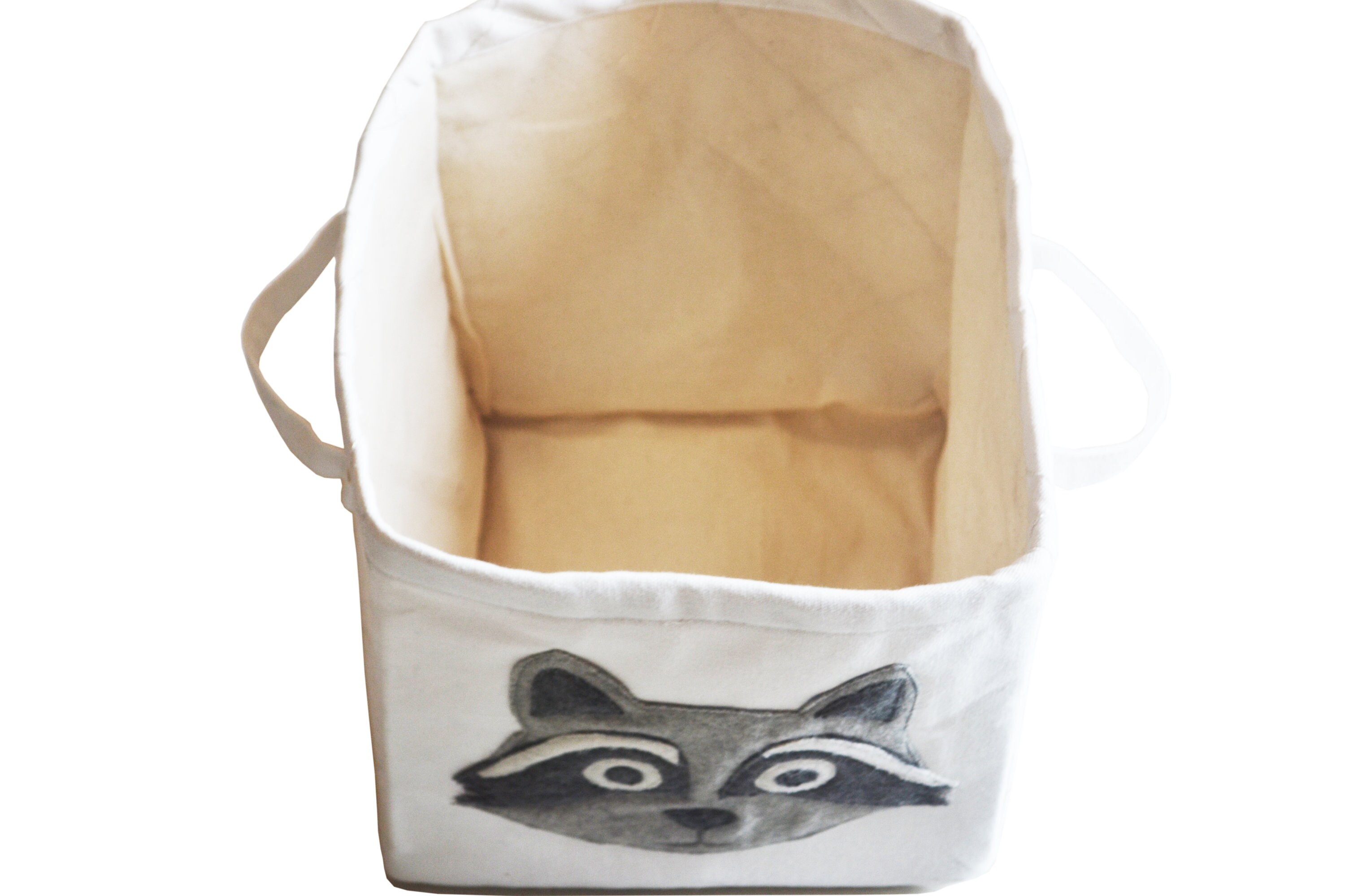 Papelera de tela almacenamiento de juguete cesto de | Etsy