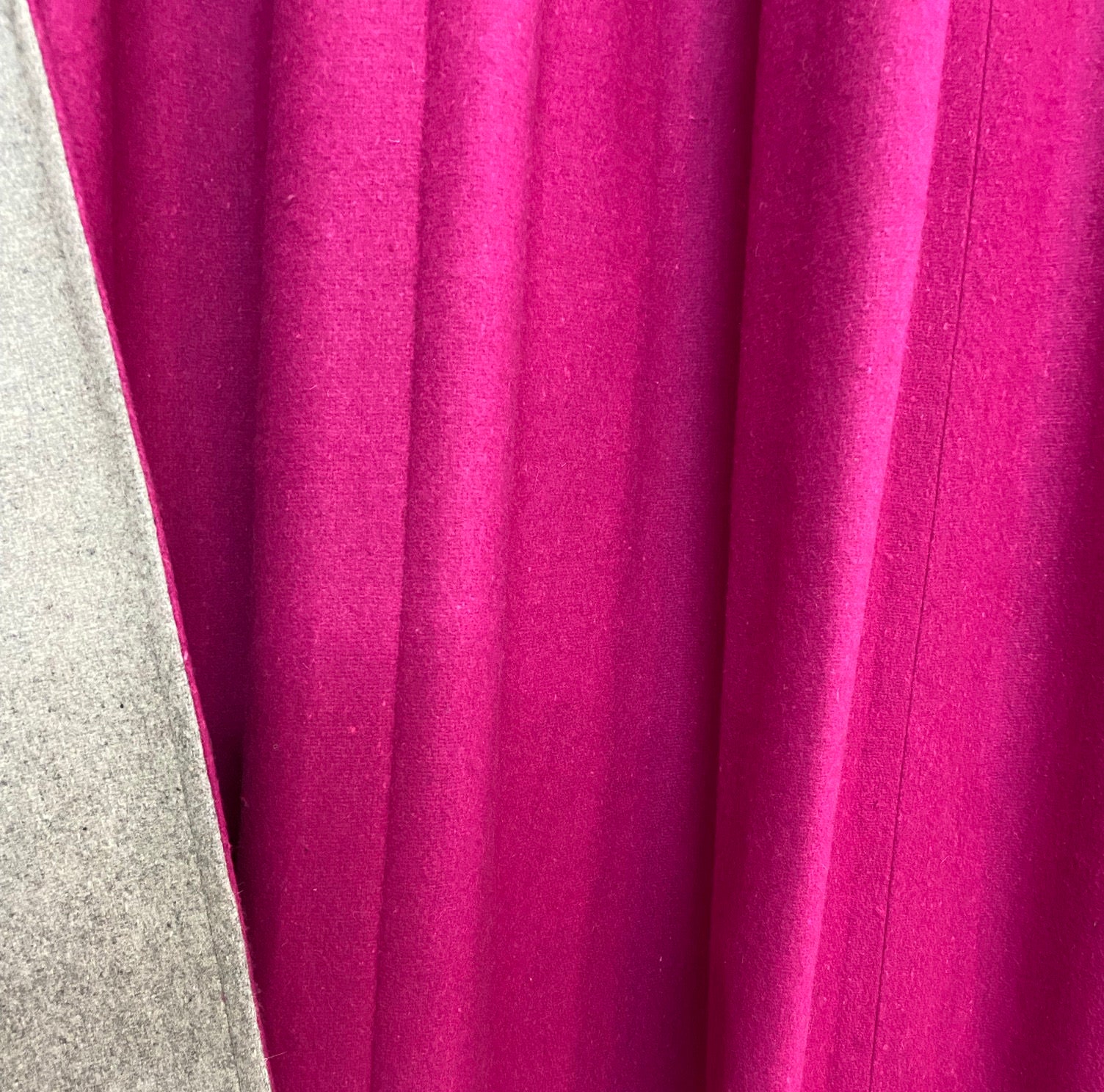 Double Layer Wool Felt Curtains Winter Cottage Curtains Etsy