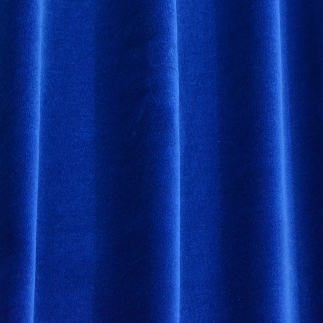 LIMITED EDITION Royal Blue Velvet Curtain Drapes, Blue Room Curtain