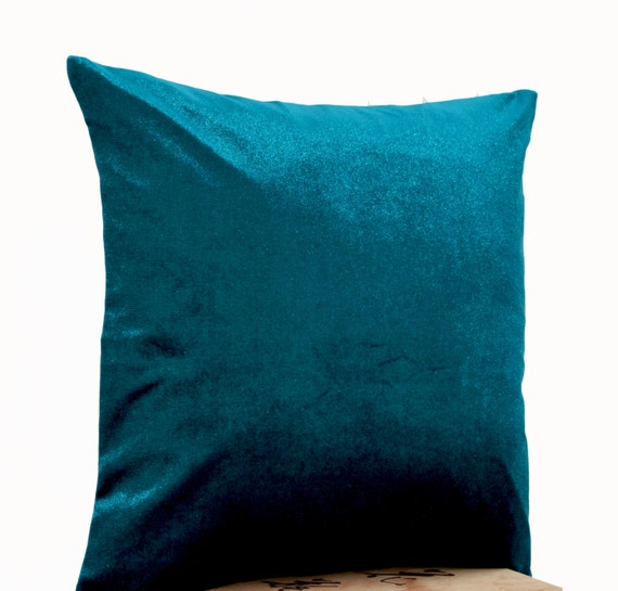 Velvet Linen Pillow Teal Pillow Cover Oatmeal Pillow Cover Etsy