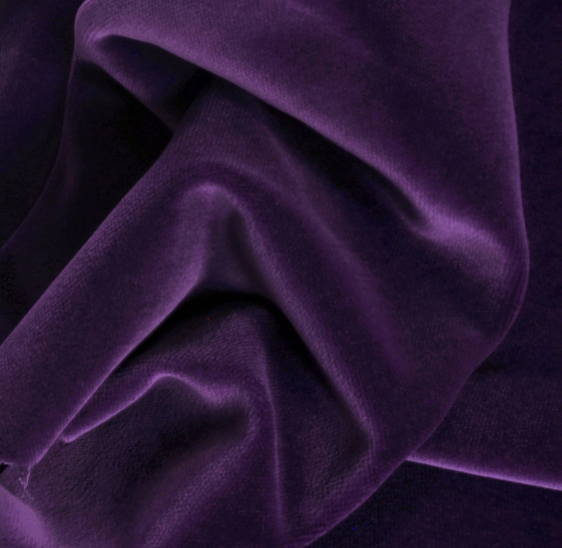 Black Cotton Velvet Curtain Custom Velvet Drapes Luxe Etsy