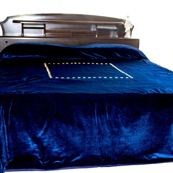 Crushed Velvet Duvet Cover Etsy