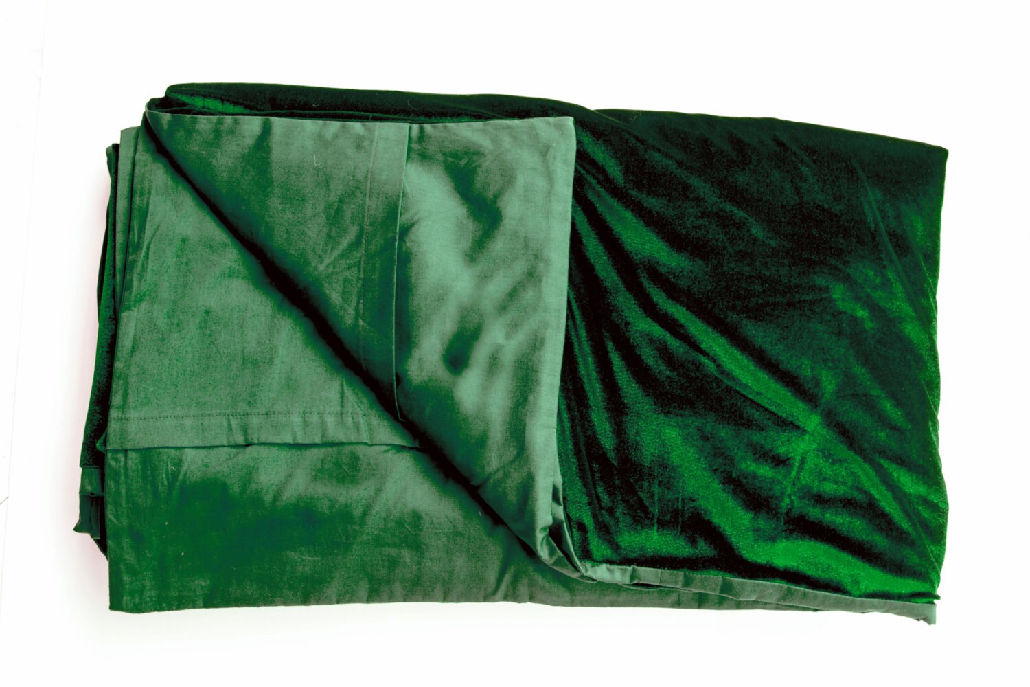 Velvet Bedding Velvet Bedspread Velvet Duvet Cover Emerald Etsy