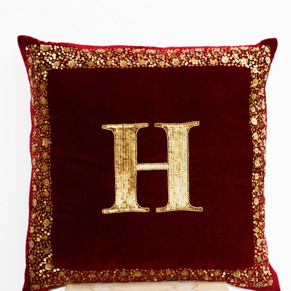 Maroon Pillows Etsy