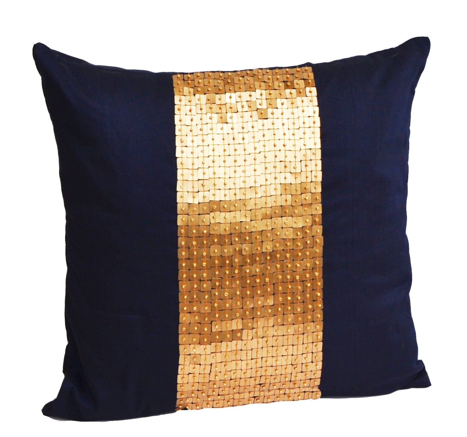 Blue and Gold Pillows Navy Blue and Gold Pillow Navy Gold Etsy India