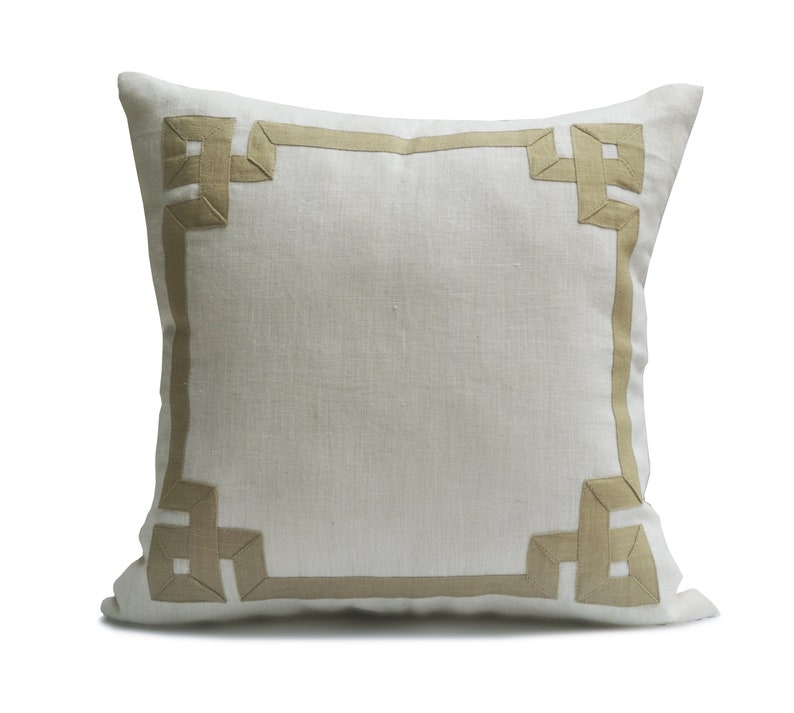 Ivory Beige Pillow Cover Lumbar Pillow Cover Lumbar Throw Etsy