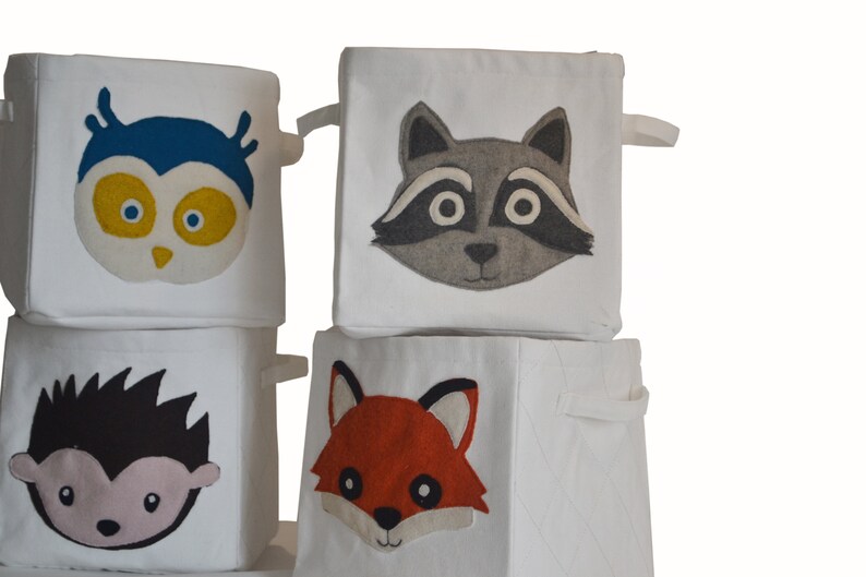 Fabric Bin Toy Storage Laundry Hamper Custom Gift Basket Etsy