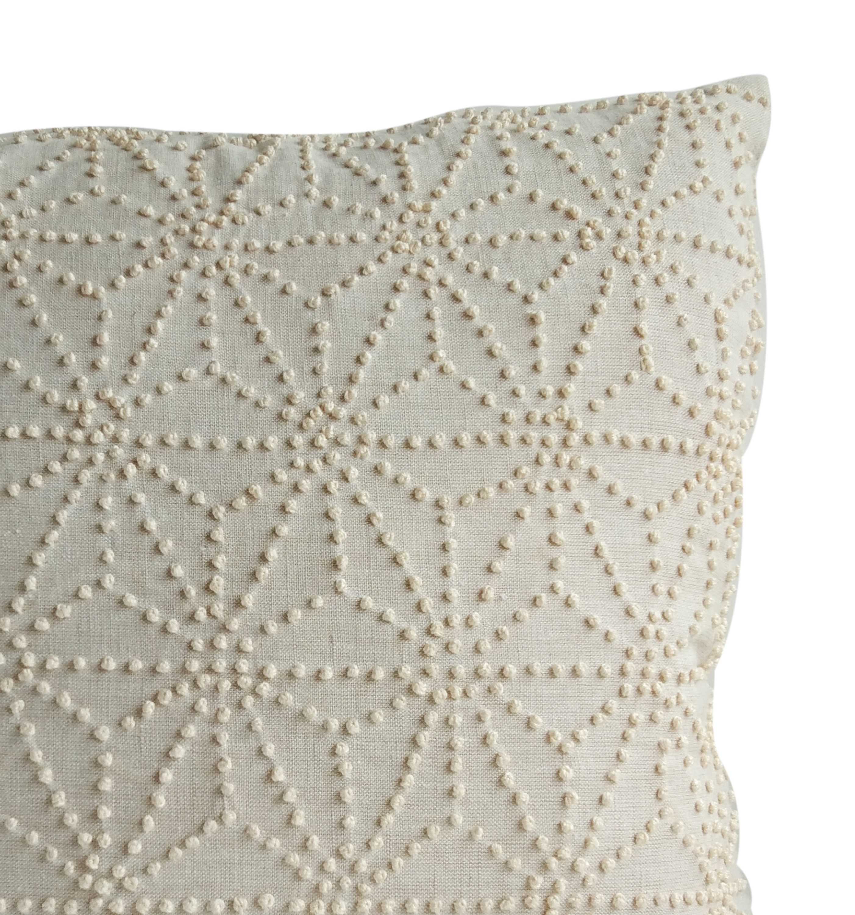 oatmeal throw pillow