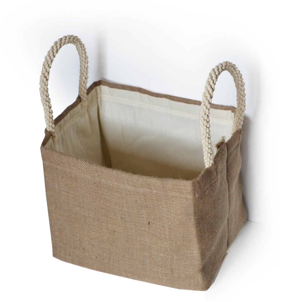 Dorm Laundry Bags Dorm Decor Dorm Cubby Bin Burlap Basket Etsy
