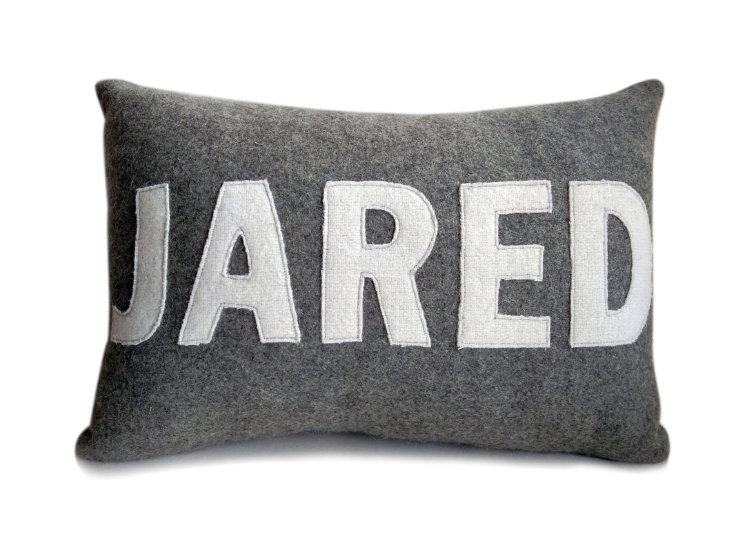 Personalized Kids Pillow, Personalized Pillow, Felt Pillow