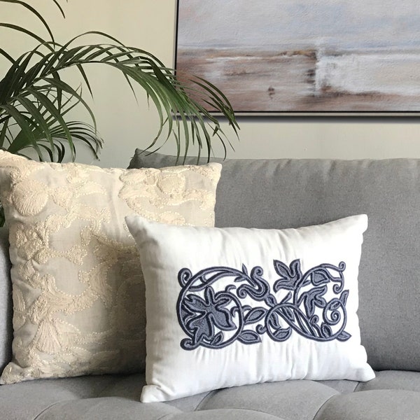 French Gray Pillow Cover Etsy