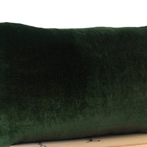 Olive green lush velvet oatmeal linen pillow cover,Decorative couch pillows, Dorm decor girl bedding, Cushion Lumbar pillow