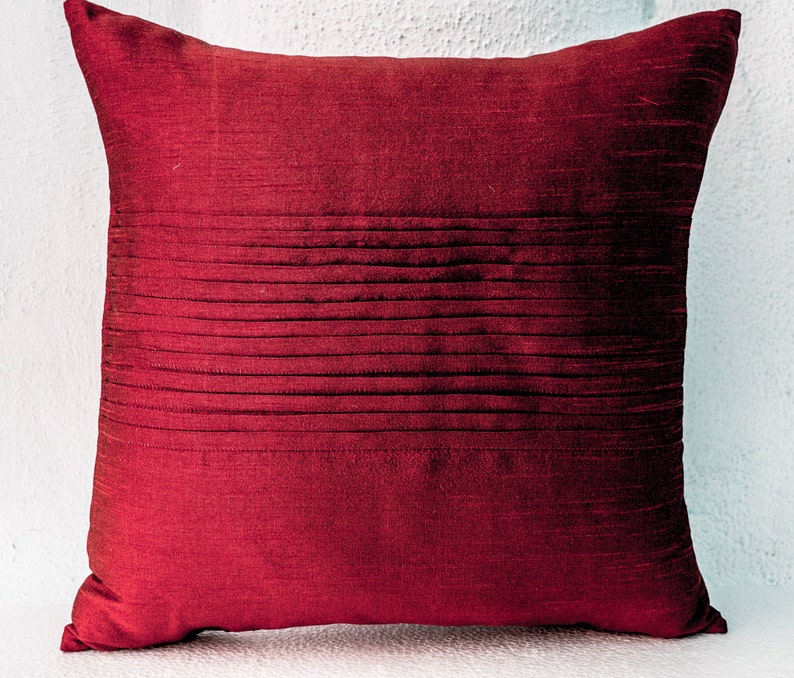 Christmas Pillows Red Christmas Pillow Cover 20x20 Christmas Etsy