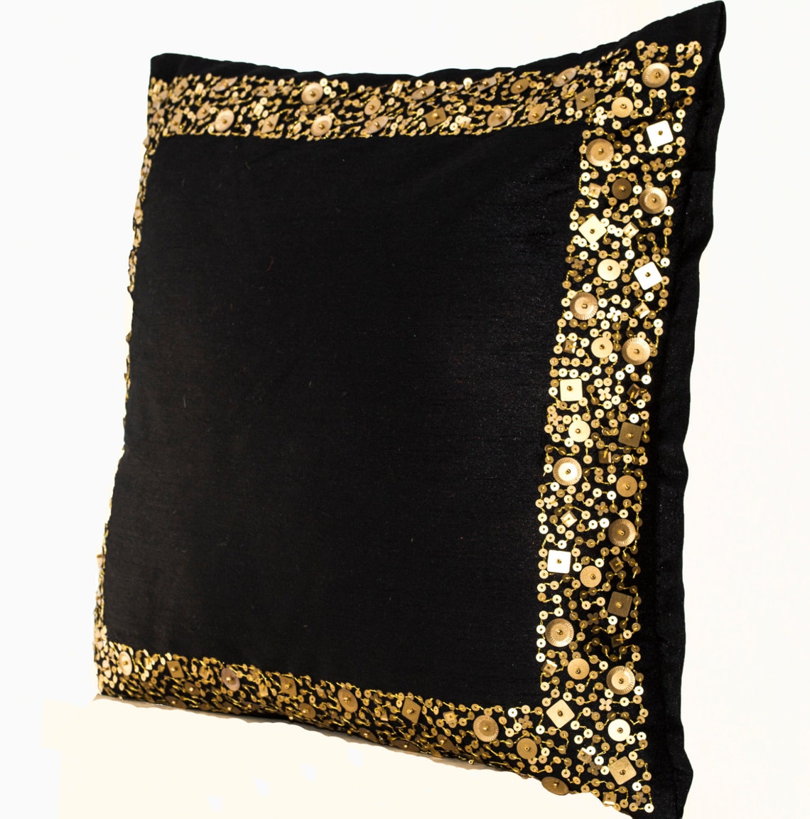 Black Gold Pillows Decorative Throw Pillow Covers gold Etsy