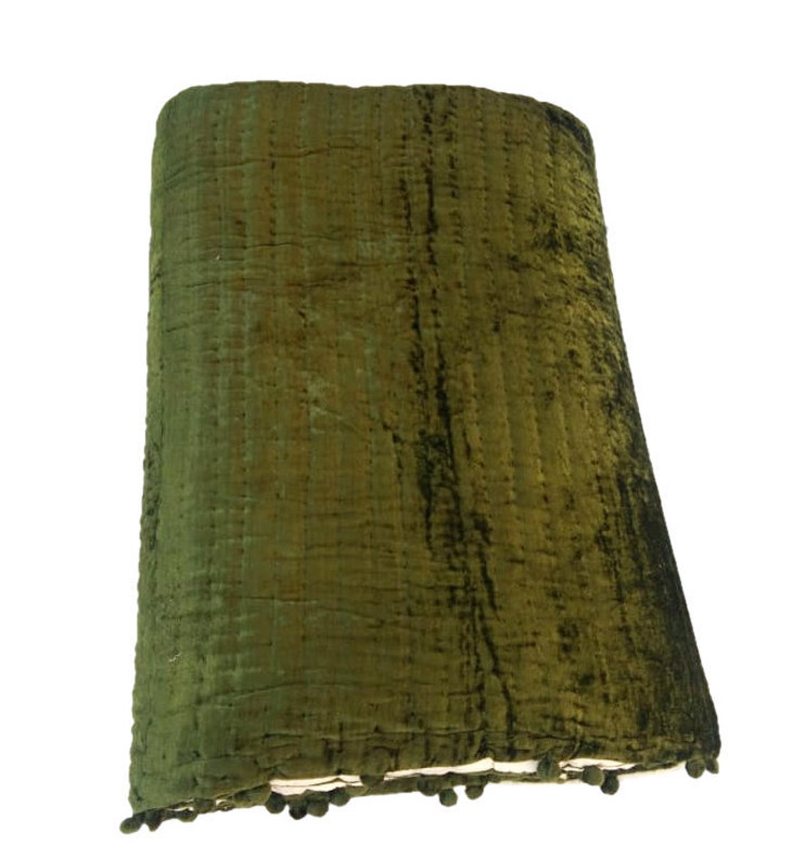 Olive Green Quilt Handmade Quilt Homemade Quilts Twin Etsy