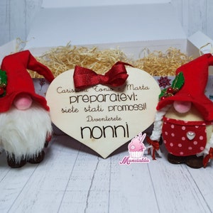 Annuncio Gravidanza ai nonni originale italiano papà nonna 2024 - Biglietto  gratta e vinci annunciare gravidanza zia di Natale - Sorpresa Bambino ai  Genitori : : Prodotti Handmade