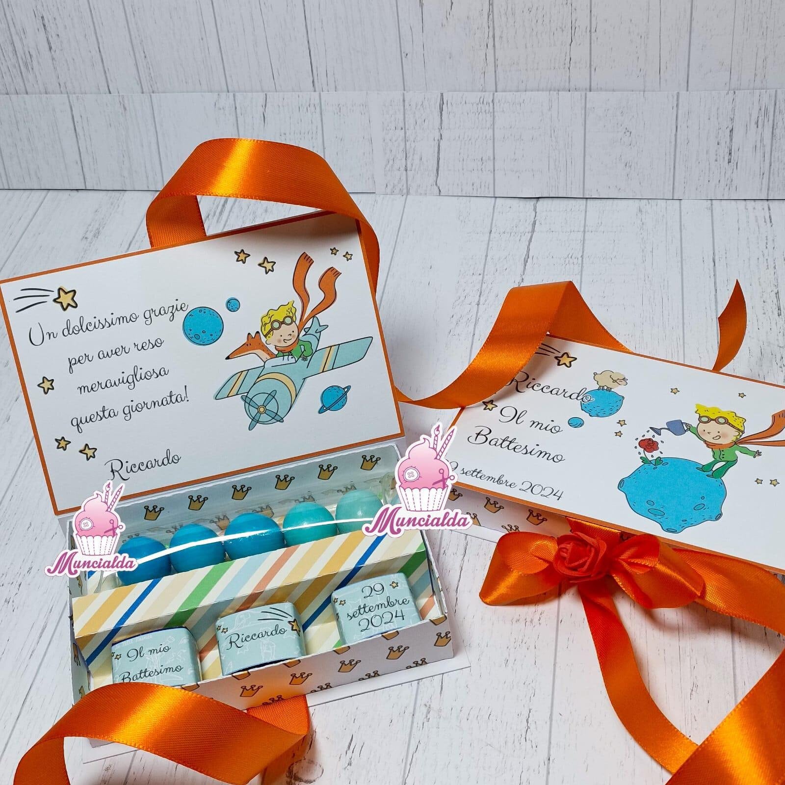 12 PCS Scatola Per Caramelle Matrimoni Regalo Bambino Favore Del