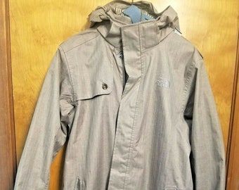 THE NORTH FACE Hooded Trench Coat Tan sz M