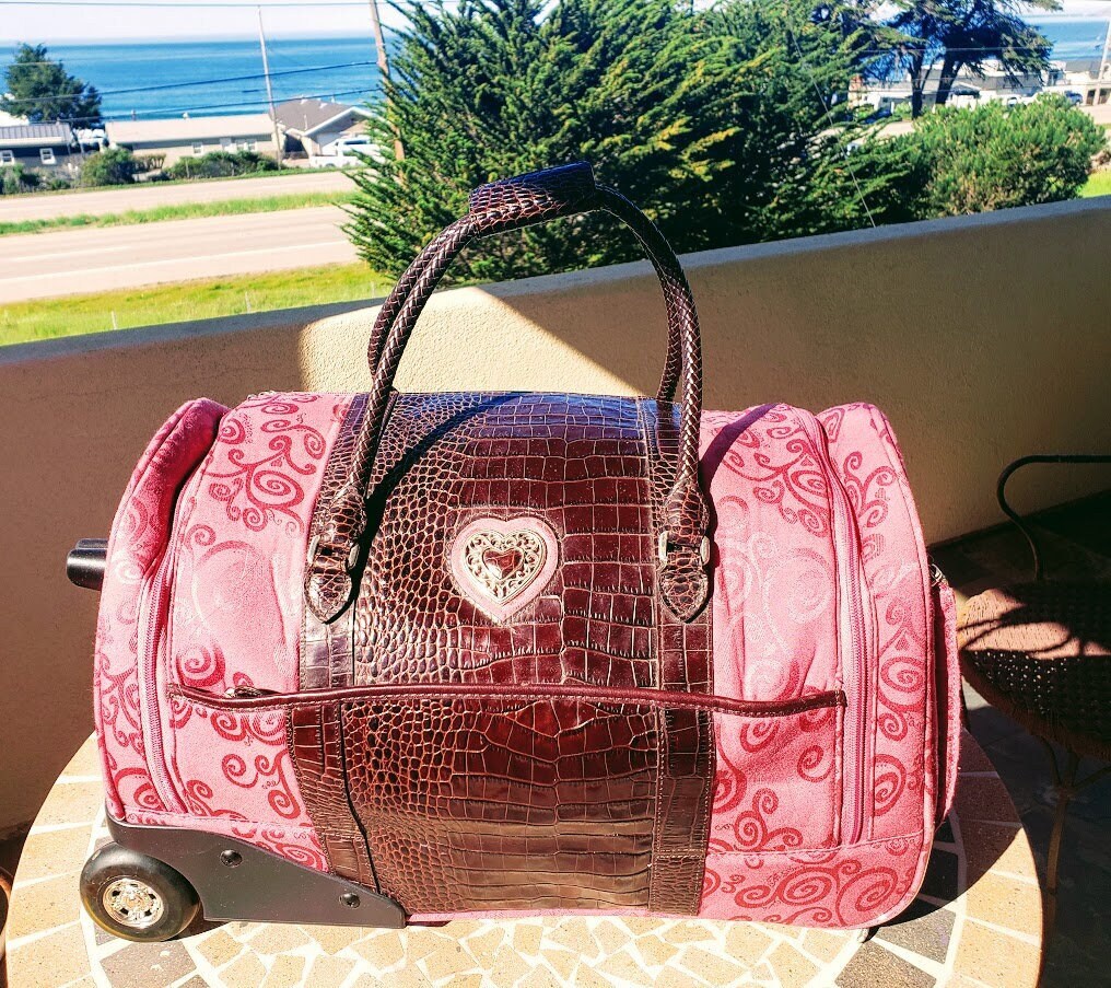 Brighton luggage red sale