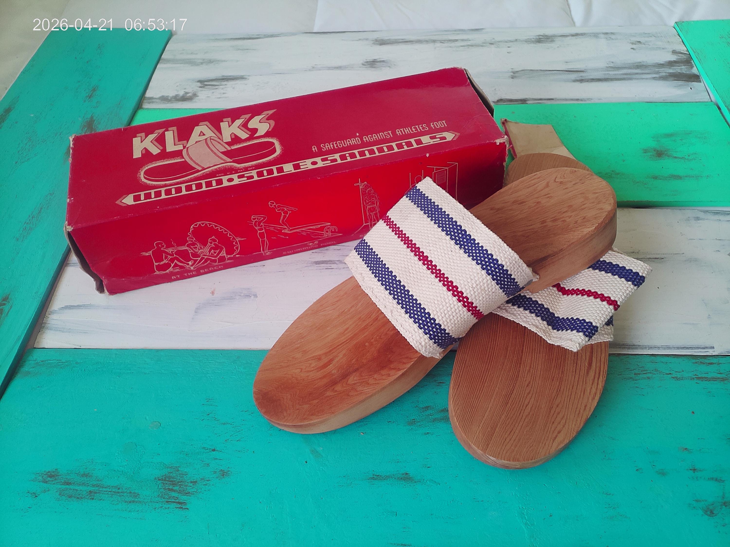Wwii Wood Sandals - Etsy
