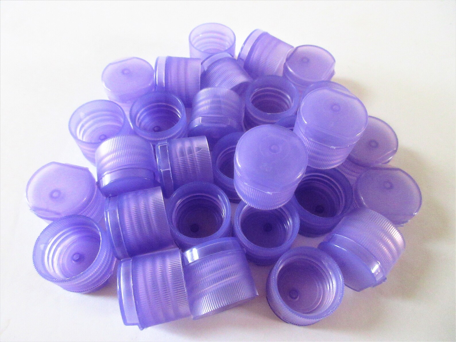 BULK50 CAPS PURPLE 50pcs 20410 Disc Dispensing Caps Smooth Etsy