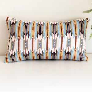 Wyeth Trail Southwestern Outdoor Pillow Cover: Sunbrella Fabric