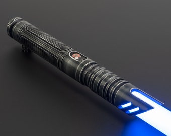 Acolyte Mk2 Eco Weathered, Choose Stunt RGB, Xeno V3 RGB, or Xeno V3 Pixel, tags star wars jedi sith mandalorian lightsaber