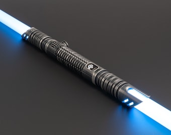 Acolyte Mk2 Eco Battle Staff Weathered, Choose Xeno V3 RGB, or Xeno V3 Pixel, tags star wars jedi sith lightsaber