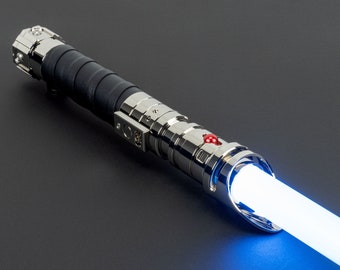 Heretic Mk2 Eco Chrome, Choose Stunt RGB, Xeno V3 RGB, or Xeno V3 Pixel, tags star wars TFU2 Galen Marek Starkiller jedi sith lightsaber