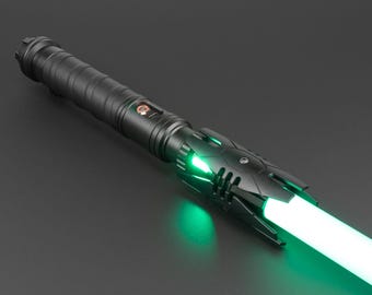 Tri-Fighter Eco Black (Wrapped), Choose Stunt RGB, Xeno V3 RGB, or Xeno V3 Pixel, tags star wars jedi sith lightsaber