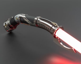 The Count Mk4 Curved Saber, Smoothswing Chose RGB or GHV3 Pixel, tags star wars sith darth tyranus dooku lightsaber