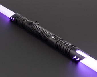 Acolyte Mk2 Battle Staff Weathered, Choose Xeno V3 RGB, or Xeno V3 Pixel, tags star wars jedi sith lightsaber