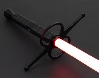 Knight Valiant Eco Black Saber, Choose Stunt RGB, Xeno V3 RGB, or Xeno V3 Pixel, tags star wars jedi longsword lightsaber