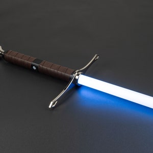 Knight Errant Chrome Saber, Choose Stunt RGB, Xeno V3 RGB, or Xeno V3 Pixel, tags star wars jedi longsword lightsaber