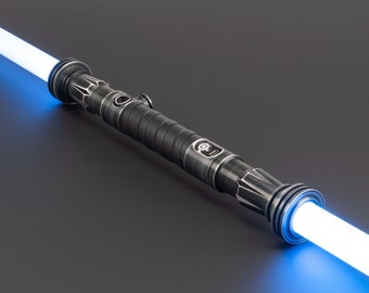Aggressor Eco Battle Staff Weathered, Choose Xeno V3 RGB, or Xeno V3 Pixel, tags star wars jedi sith lightsaber