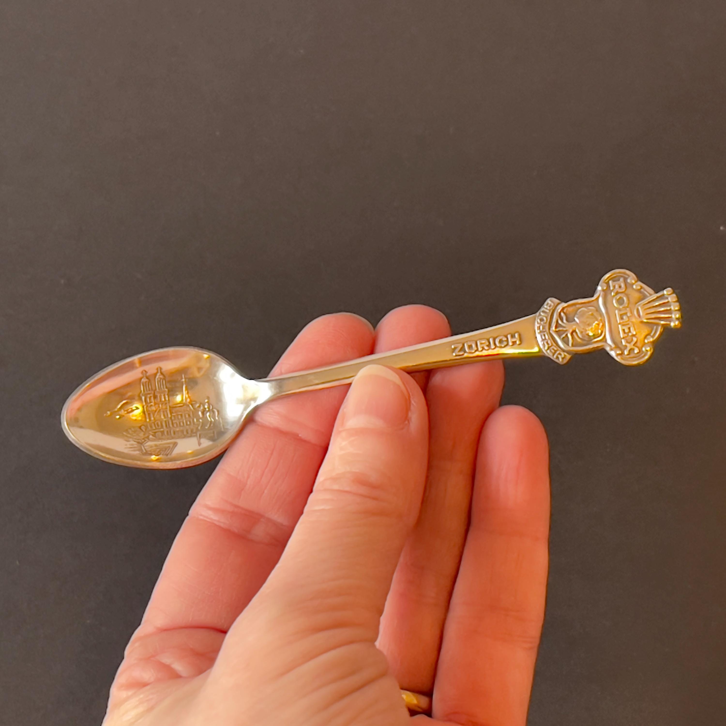 ROLEX ロレックス ティースプーン LUCERNE 2本セット 非売品 Rolex tea