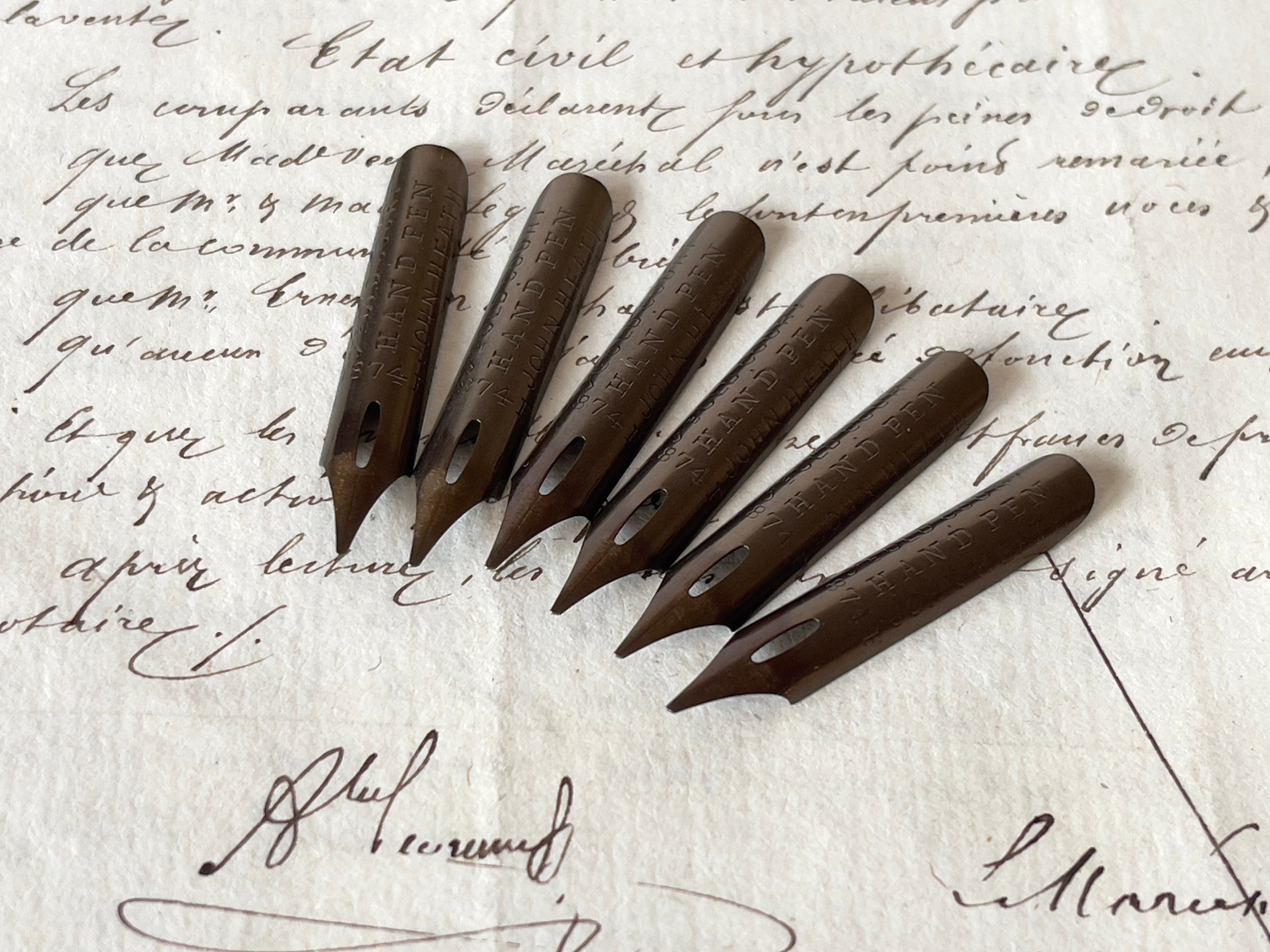 Pennini a inchiostro/Pennini per calligrafia 6 x Vintage ...